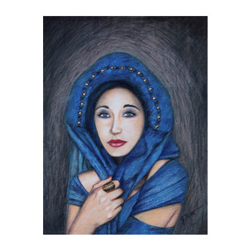 “Woman in Blue”